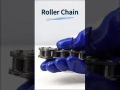 C2040 25,4 mm łańcuch rolkowy ze stali nierdzewnej, odporny na korozję, do przenośników, do użytku przemysłowego