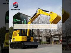 R319 Chiński 1 Tonowy Mini Ekskawator Dostawca Farma Używany Miniexcavadora EPA Euro 5 EPA Silnik Mini Digger Excavator