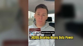 30205 Łożysko stożkowe 25x52x16,25mm | Do piast kół samochodowych i ciężkich maszyn