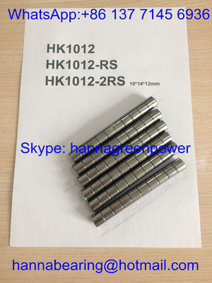 kupować HK101412 / HK1012 / HK1012-RS / HK1012-2RS Pociągnięte łożyska rolkowe z igłą do kubków z uszczelnieniami 10*14*12mm produkcja online
