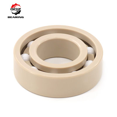 kupować 6205 Plastic Bearing PEEK Races Retaine with ZrO2 Balls Deep Groove Ball Bearings 25x52x15 mm produkcja online