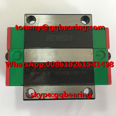 kupować GCR15 Stalowy materiał HIWIN HGW20CB Rodzaj flanszy produkcja online