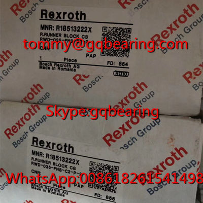 kupować Rexroth R18513222X Roller Rail Runner Block Bosch R18513222X łożyska liniowe produkcja online