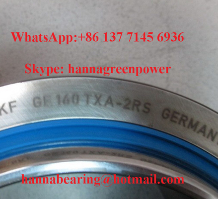 GE 140 TXA-2LS Stalowe / tkaniny PTFE Sferyczne łożyska bez obsługi 140x210x90mm