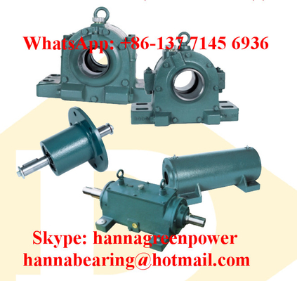 HFOE 218 BL Plummer Block With Oil Conveying Ring For PA Fan 90x410x250mm