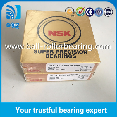 P4 Precision NSK Super Precision Bearings Angular Contact 7012CTYNSUMP4 60*95*18mm