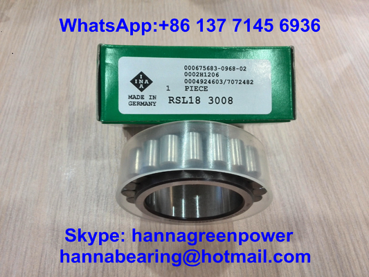 RSL183008 Pojedynczy rzęd pełnego uzupełnienia łożysk cylindrycznych 40x61.74x21mm