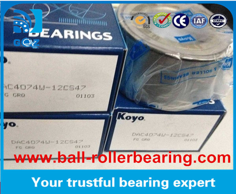 koyo DAC Automotive Bearings, podwójne rzędowe radialne łożyska kulkowe DAC4074W-3 dla toyota corolla 90363-40066 DAC4074W-3