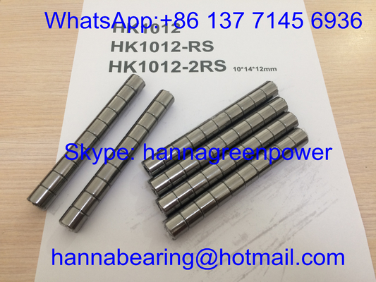 HK101412 / HK1012 / HK1012-RS / HK1012-2RS Pociągnięte łożyska rolkowe z igłą do kubków z uszczelnieniami 10*14*12mm