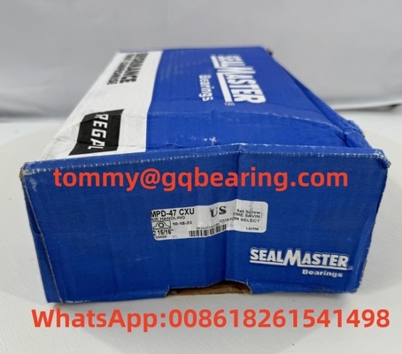 2-15/16 Bore Sealmaster MPD-47 CXU Dwa śruby poduszka blok kulkowy łożysk materiał żelaza odlewanego