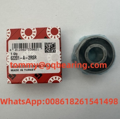 Pochodzenie z Turcji Genuine FAG 62201-A-2RSR Deep Groove Ball Bearing 12x32x14mm