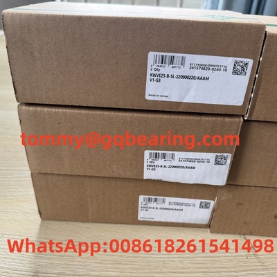 G1 Precision INA KWVE25-B-SL Blok liniowy KWVE25-B-SL-220900220/AAAM V1-G3 Wąskie, długie łożyska liniowe