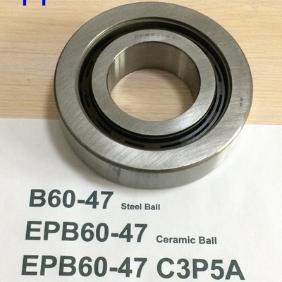 B60-47 Keramiczne łożyska kulkowe dla pojazdów EPB60-47C3P5B łożyska silników samochodowych 60 * 130 * 31 mm