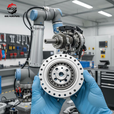Łożysko Harmonic Drive FSS-5 z zerowym luzem, wysoką sztywnością i precyzją P4 dla robotów przemysłowych