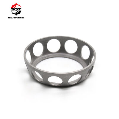 Factory Wholesale Bearing GCr15 J Stamped Steel Cage for Angular Contact Ball Bearings