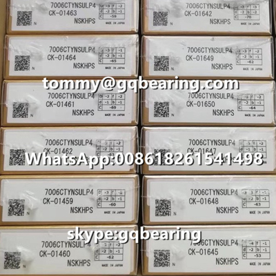 26000 obrotów/min Prędkość Światło Przedładowanie CNC Router Spindle Bearing 7006C 2RZ P4 DBA