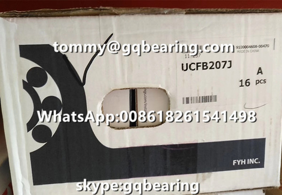 Materiał z żeliwa odlewanego FYH UCFB207J 3-bolt Flanged Pillow Block Ball Bearing UCFB207