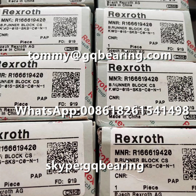 Rexroth R162121322 Materiał stalowy Wąski Typ Standardowa Długość Wysoka Wysokość Bloki liniowe