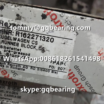 Rexroth R165332320 Rodzaj płaszcza ze stali Standardowa długość Standardowa wysokość Bloku liniowego