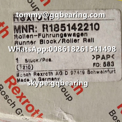 Rexroth R185142210 Stalowy materiał szeroki płaszczyzna bloku liniowego Rozmiar 45 120x150x51