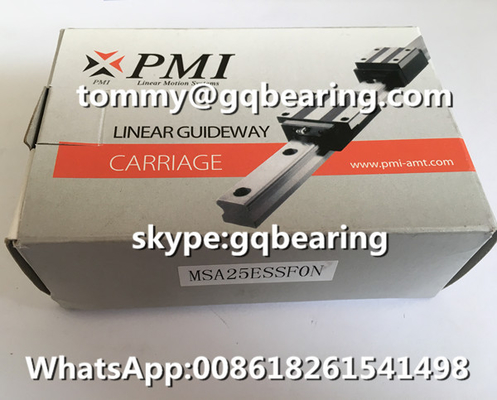 Oryginalny PMI Linear Guide Slider Series MSA25E PMI MSA55 MSA25 Linear Slide Rail Guide 36*70*81.6mm