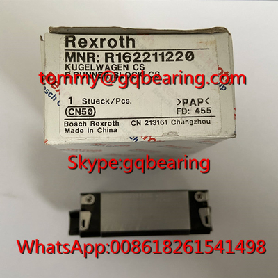 Materiał ze stali węglowej Rexroth R205A29320 Blok bieżnika kolejowego KWE-025-FNS-C0-H-1 Blok liniowy
