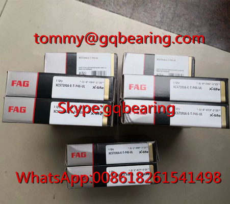 25 stopni kąt kontaktu FAG XCS71916-E-T-P4S-UL Super Precision Angular Contact Ball Bearing