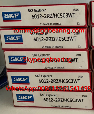 H5 Kulki ceramiczne SKF 6012-2RZ/HC5C3WT Jednorzędowe łożyska kulkowe z głęboką rowką 60 x 95 x 18 mm