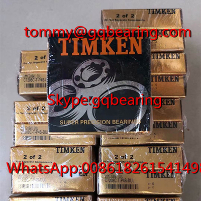 TIMKEN B7208C-T-P4S-DUL Super Precision Angular Contact Ball Bearing 40x80x18mm Kąt kontaktu 15 stopni