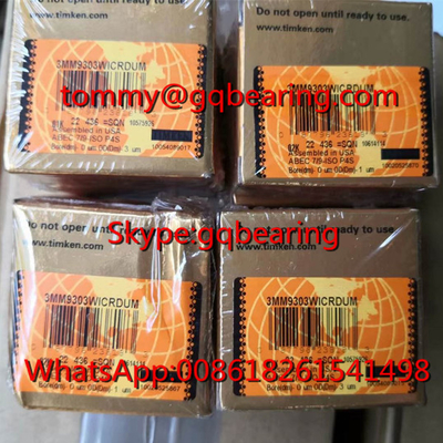 Gcr15 Materiał stalowy TIMKEN 3MM9303WICRDUM Węgielny łożysk kulkowy
