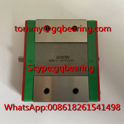 HIWIN MGW15C szeroki typ miniaturowy blok liniowy MGW15CZ0CM łożysk kulkowy liniowy