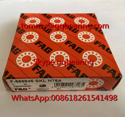 Pojedynczy wiersz F-586845 łożysk samochodowy FAG F-586845-SKL-H75A Środkowa średnica 110 mm