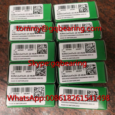 INA KLRU12X35X12-2Z łożysko rolkowe kolejowe KLRU12X35X12-2Z-HLW łożysko łożyskowe