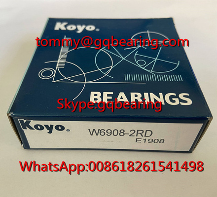 Koło centralne pojedyncze rzędowe łożysko kulkowe z głęboką rowką W6908-2RS 40*64*12mm