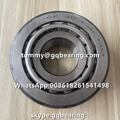 72187 / 72487 Calowy rodzaj łożyska kolczastego 47,625 mm Wykop 123,825 mm OD