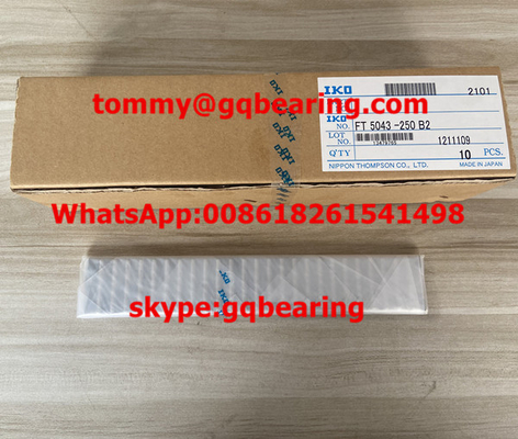 IKO FT5043-250 B2 Płaska klatka rolkowa z łożyskiem o średnicy rolki 5 mm Długość klatki 250 mm